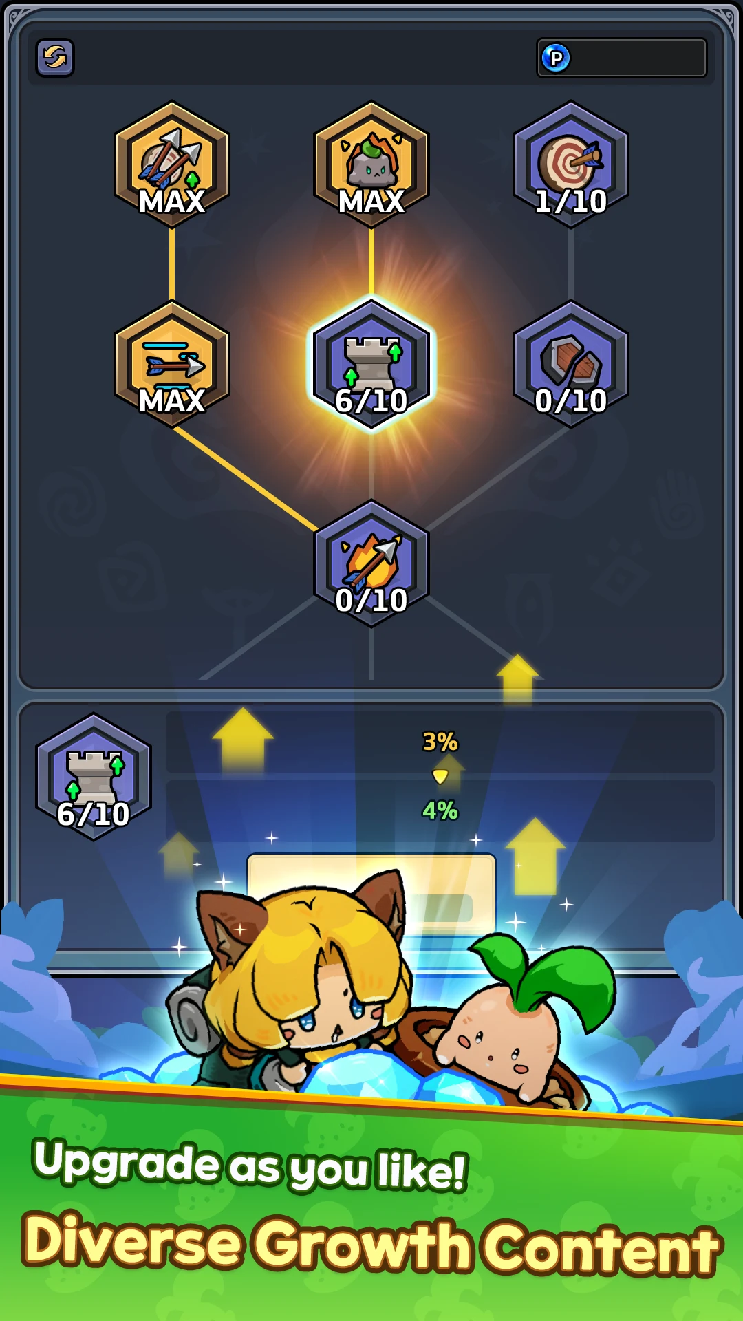 GODCHER: Idle Tower Defense screenshot